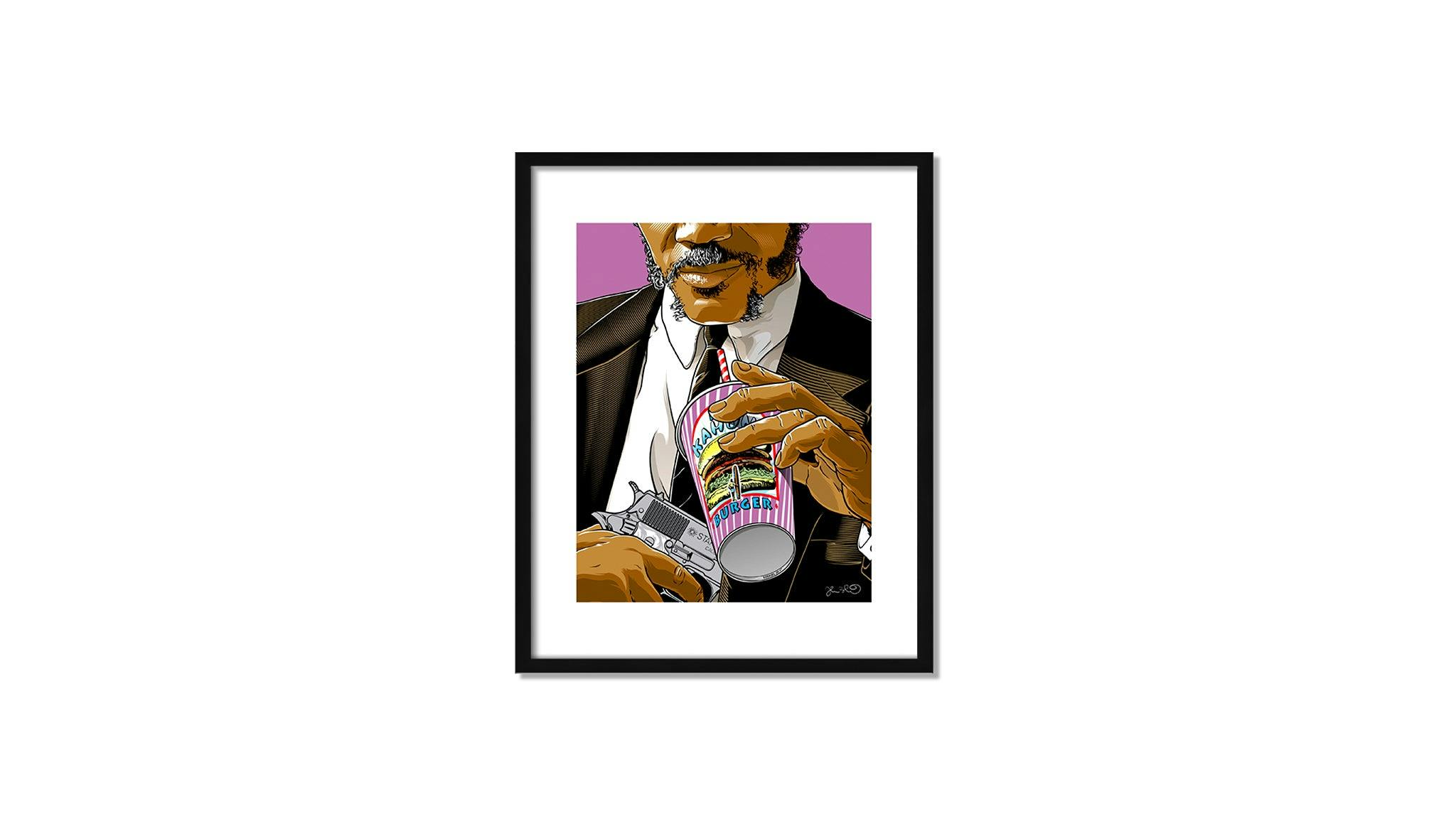 Paper w/ Black Frame